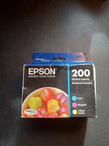 Epson 200 SET GENUINO Cartucho de tinta Color Negro XP200 300 310 400 WF-2520 WF2530 - Imagen 1 de 8