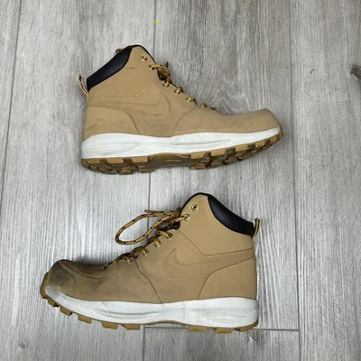 Botas de cuero para hombre Nike Manoa 10Us resistentes al agua bronceado trigo 454350-700 Foto 1 de 4