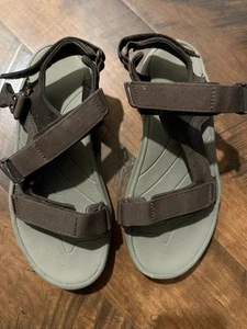 Sandalias TEVA Marrón Tostado Correa Ajustable Plantilla Anatómica 1112694 Hombre’s 11 Hebilla - Imagen 1 de 9