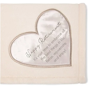 Happy Retirement Royal Plush Blanket 50 x 60 Inch - Picture 1 of 6