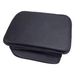 PU Leather Seat Armrest Cushion Protector Storage Pad Car Interior Accessory Use - Picture 1 of 5
