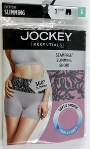 Jockey Essentials nahtlose schlankmachende Damenshorts Größe Small neu in Verpackung - Bild 1 von 5