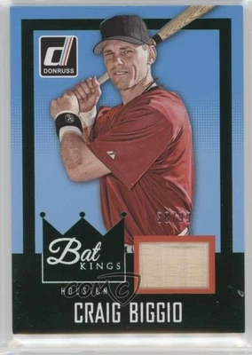 2016 Panini Donruss Bat Kings Green /99 Craig Biggio #BK-CB HOF - Image 1 of 2