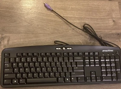 eMachines Keyboard Model KB-0705 Black New In The Box Unused - Image 1 of 4