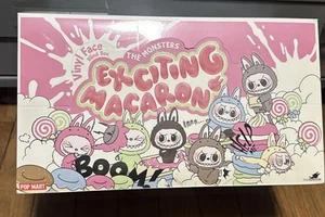 New Sealed Popmart Labubu Exciting Macaron Vinyl FULL SET Blind Box Case USA - Picture 1 of 6