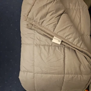 Brentfords Weighted Blanket Sensory Sleep Therapy Anxiety Kids/Adults Blush Grey - Picture 1 of 2