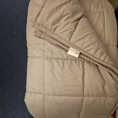 Brentfords Weighted Blanket Sensory Sleep Therapy Anxiety Kids/Adults Blush Grey - Image 1 of 2