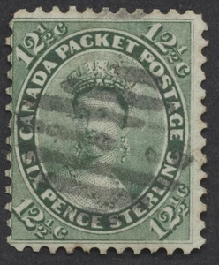 Canadá #18 12,5 c Victoria en muy buen estado buen color y perfectos - Imagen 1 de 2