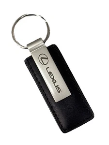 LEXUS BLACK LEATHER KEY CHAIN Original Box New - Bild 1 von 4