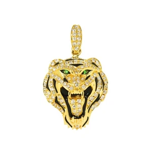 Colgante Diamante 0.50ct Granate 0.02ct Oro Amarillo 18K YG 750 90301174 - Imagen 1 de 7