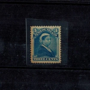 Newfoundland 1880 SG 47a 3 Cent Bright Blue Perf 12 MOG VF CV L85 RARE! - Picture 1 of 2