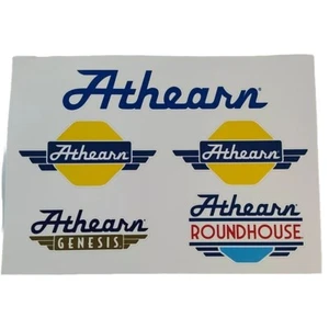 Athearn Railroad Railway Train Sticker Decal Genesis Roundhouse 5 Stickers - Picture 1 of 11