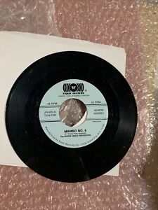 Roper Dance Orchestra mambo No 0.5/Mack the knife number five,,￼45