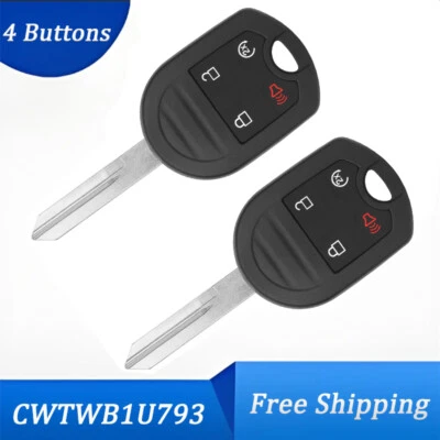 2pc Remote Key Fob for 2014-2017 Lincoln Navigator Ford Expedition 4B CWTWB1U793 Foto 1 de 4