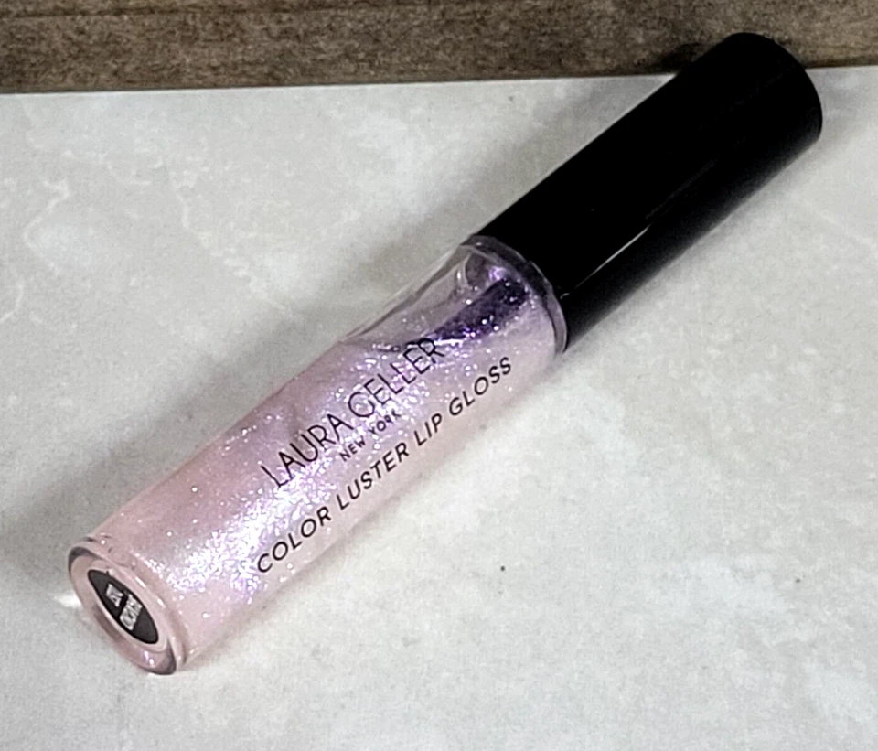 Laura Geller color luster top coat lip gloss ~ DIAMOND DUST ~ full size - Image 1 of 3