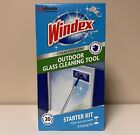 Windex Outdoor All-In-One Glass And Window Cleaner Tool Starter Kit New