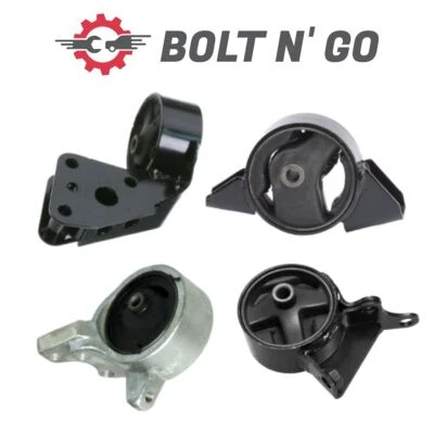 4PCS Motor & Trans. MounT Fits  Nissan NX 91-93 1.6L Automatic - Image 1 of 4
