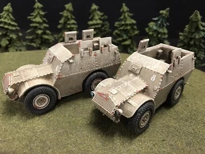 ๐ณ28mm 1/56 Pro Painted Italian AS37 Set #2 Tinas Tiny Tanks WWII Bolt Action - Picture 1 of 6