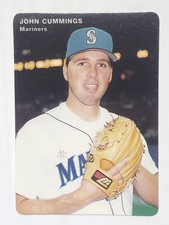 John Cummings 1994 Mother's Cookies #18 Seattle Mariners MLB Baseball Card