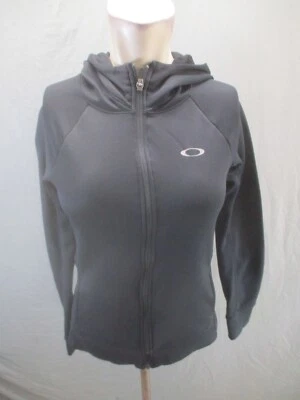 Chaqueta softshell con capucha forrada de vellón atlética negra talla XS 597 Oakley para mujer Foto 1 de 4