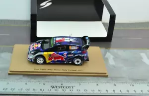 SPARK S5166 Ford Fiesta WRC Red Bull Portugal Rally Winner 2017 1/43 Scale - Picture 1 of 2