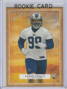 AARON DONALD ROOKIE CARD 2014 Topps Turkey Red Football RC LOS ANGELES RAMS - Picture 1 of 2