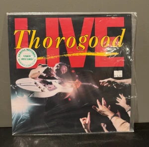 George Thorogood & The Destroyers Live Vinyl LP Blues Rock Album EMI Records - Picture 1 of 3