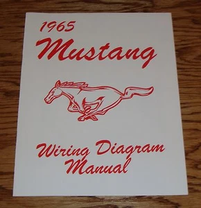 Manuale Schema Cablaggio Ford Mustang 1965 65 - Foto 1 di 1