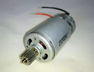 12v DC 16000 RPM Electric Motor +Gear. Hobby Science Projects Kids Ride On Toys - Picture 1 of 7