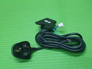 UK 3 PIN PLUG AC POWER CABLE LEAD FOR CELLO NT32100DVB 32" LED TV - Bild 1 von 3