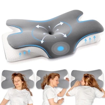 Kopfkissen Memory Foam Kissen Nackenstützkissen Orthopädisches Kissen - Bild 1 von 4