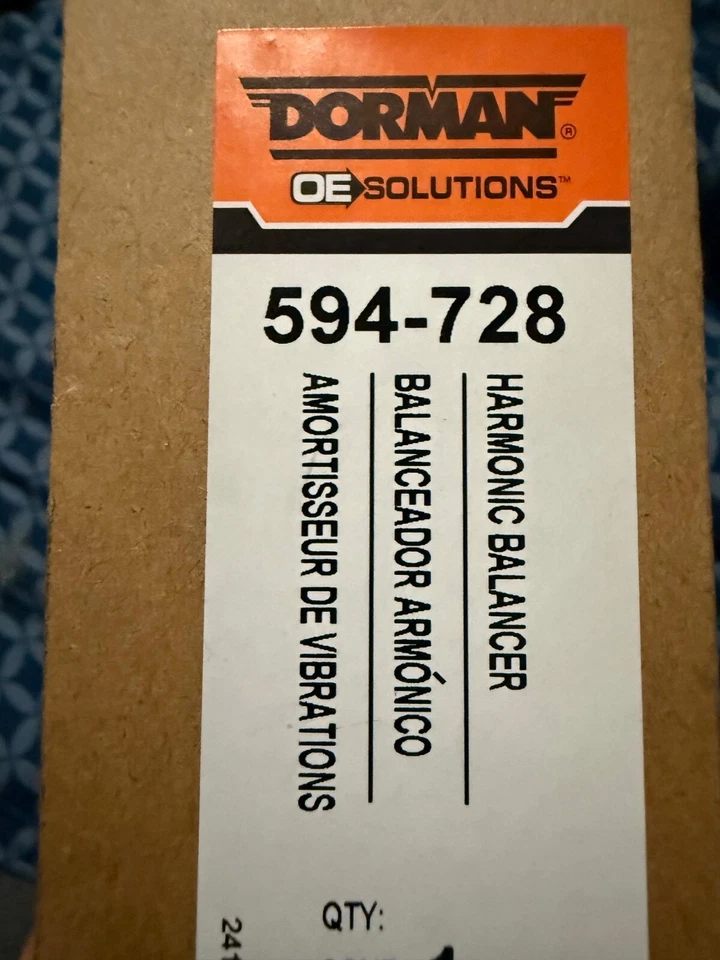 Dorman 594-728 Engine Harmonic Balancer Compatible with Select Nissan Models - Image 1 of 1