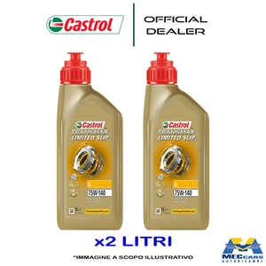 CASTROL TRANSMAX LIMITED SLIP LL 75W140 OLIO PER CAMBIO 100% Sintetico | 2 LITRI - Foto 1 di 4