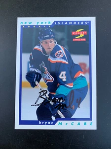 Bryan Mccabe Islanders autógrafo automático 96-97 puntuación #253 *70946 - Imagen 1 de 1
