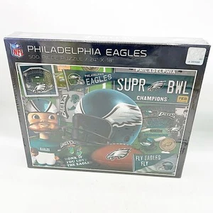 Philadelphia Eagles 500 Piece Jigsaw Puzzle Sealed NFL - Picture 1 of 5