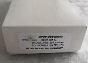 Berger Strumento Colonna in Silice 60A 6u, 150x4,6 mm - NUOVO - Foto 1 di 2