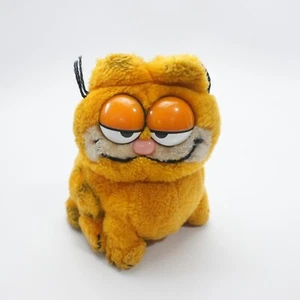 1981 Vintage Dakin Garfield Cat Small Sitting Stuffed Animal 5” Plush - Picture 1 of 8