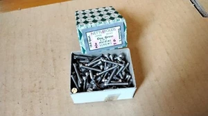 3/4” x 6BA ACERO INOXIDABLE CABEZA QUESO MÁQUINA TORNILLOS CAJA DE 143 - Imagen 1 de 6