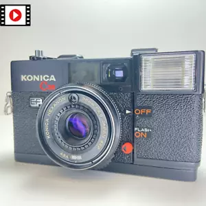 Konica C35 EF Hexanon 38mm f2.8 Point & Shoot 35mm Film Camera From JAPAN - Picture 1 of 19