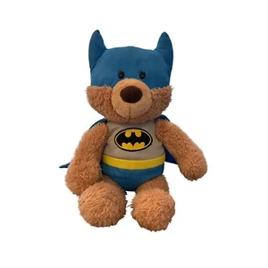 GUND Batman Plush Bear Stuffed Animal Toy Superhero Costume Kids Gift - Picture 1 of 8