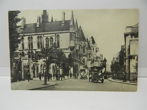 Postal vintage de Raphael Tuck Street View tribunales de justicia de Londres Inglaterra P23 - Imagen 1 de 4