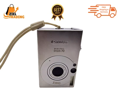 Canon IXUS70 7,1 Megapixel 3x Optischer Zoom Digitalkamera getestet - Bild 1 von 4