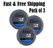 Dove Men+Care Ultra Hydra Cream Face, Hands & Body - 3 Pack - 2.53 FL oz each