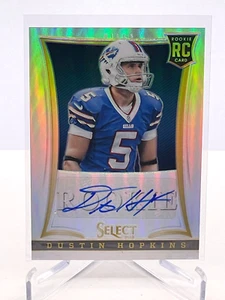 Dustin Hopkins 2013 Select Silver Prizm Rookie RC Auto /199 - Picture 1 of 2