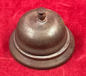 Clochette hôtel Sonnette de table ancienne 77 mm - Foto 1 di 2