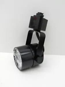 PLC Lighting TR14 BK Line Voltage Round Track Light Head 45W 120V MR16 Black - Picture 1 of 9
