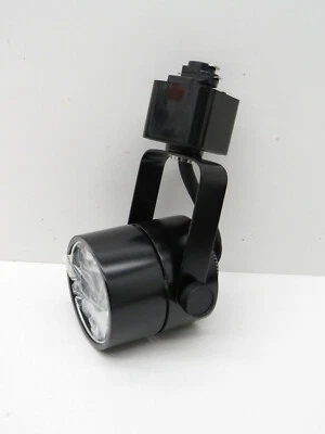 PLC Iluminación TR14 BK Línea Voltaje Pista Redonda Cabezal de Luz 45W 120V MR16 Negro Foto 1 de 4