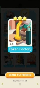 Monopoly Go - Token Factory 3 ⭐️ Sticker Set 8 (FAST DELIVERY) (Description) - Picture 1 of 1