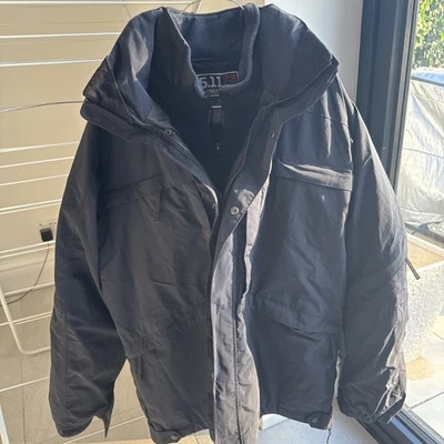 511 Tactical Series Jacket Mens XL Navy  5-in-1 Duty Coat Public Safety Officers - Image 1 of 4