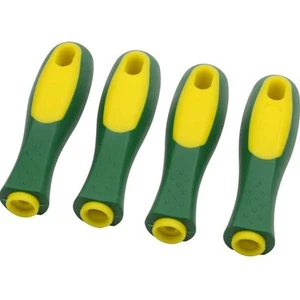 File Handle Rubber Round Hole Tools Wood Rasp 4-1/3 Inch 4pcs Chainsaw File Grip - Picture 1 of 40